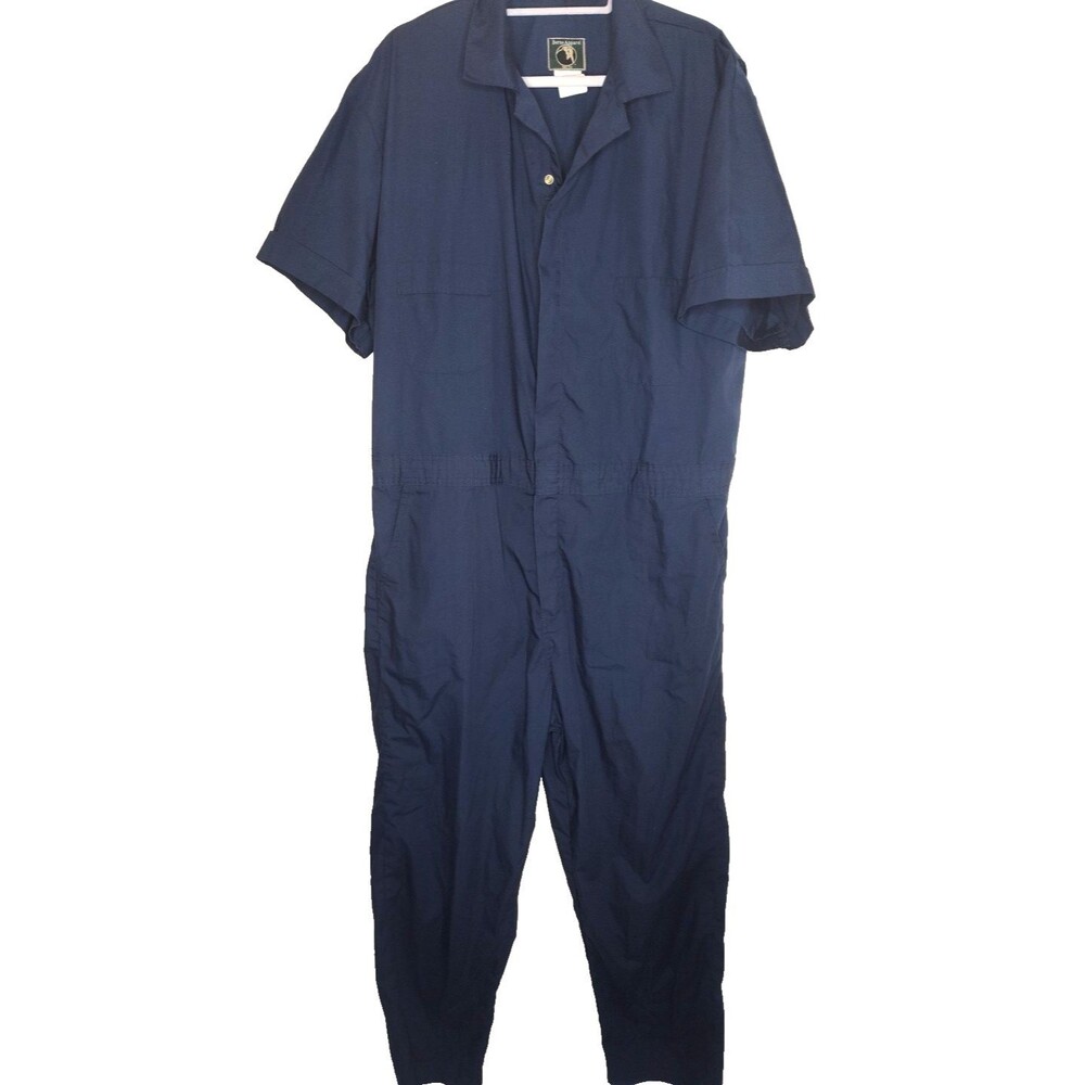 BERNE Apparel Mens COVERALLS WORK WEAR Jumpsuit Size 2XLR Regular 50 -52